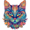 Abstract cat