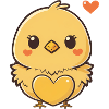 Sweet Easter chicks