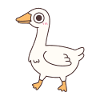 Cute Silly Goose