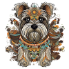 Mosaik-Hund