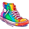 Rainbow Shoes