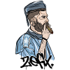 Rieser Grantler // Illustration