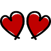 Hearts Love Symbol
