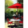 Outdoor Asian Cafe