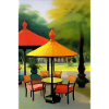 Outdoor Asian Cafe