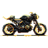 8-bit motorcycle