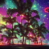 Neon Palm Beach