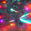 Neon Spaceship