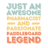 Pharmacist Paddleboard legend retro