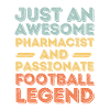 Pharmacist Football legend retro