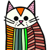 Doodle Cat Portrait
