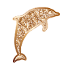 Steampunk dolphin abstract design