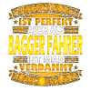 Bagger Baggern Fahrer Bau