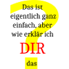 Eigentlich einfach
