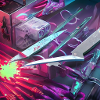 Blutiges Messer