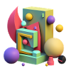 ..3D