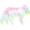Tasmanischer Wolf
