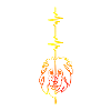 Heartbeat vertical lion