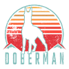 Doberman Retro Design