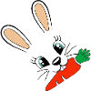 Bunny Bunny Gulerod Påskeharen Påske Pige Børn
