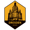 Dresden Architecture Icon Yellow