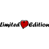 Limited Edition Heart Saying