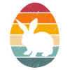 Easter Egg with bunny