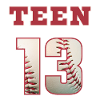 Baseball TEEN 13