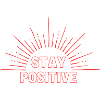 Restez positif en rouge