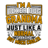Boxer Dog Grandma