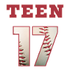 Baseball ADOLESCENT 17