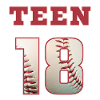 Baseball ADOLESCENT 18