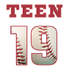 Baseball TEEN 19