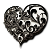 Tattooed heart
