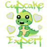Cupcake Expert Dinosaur