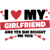 I love my girlfriend
