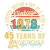 1978 45th anniversary gift
