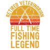 Retired veterinarian fishing legend