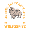 Wolfsspitz mehr mögen Deutscher Keeshond