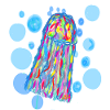 Bunte Quallen