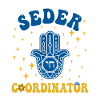 Famiglia ebraica Pesach Seder Coordinatore