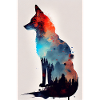 Fox Foxes Animal Silhouette