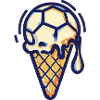 Melting Football Ice