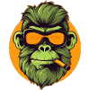 Cool Ape Smoking