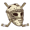 Retro Hockey Mask