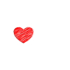 Love Heart Scribble