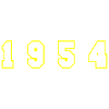 1954 Year Number