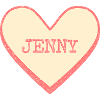 Jenny Nome Nome Pink Sugar Heart
