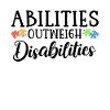 Autism awareness - abilities predominate