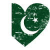 Pakistan Flag Heart